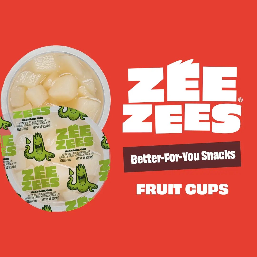 チビーズ Zee Zees, Fruit Cup, Pineapple Tidbits, I/W, 4.5 oz